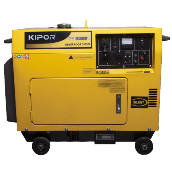 Grupo Electrógeno Diesel KIPOR KDE6500T Silent