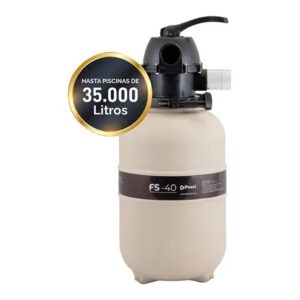 Filtro Pileta Pearl Fs-40 Válvula 6 Vías 35.000 Litros