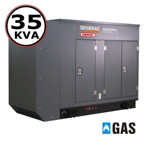 Grupo Electrógeno a Gas Generac 35kva Automatico