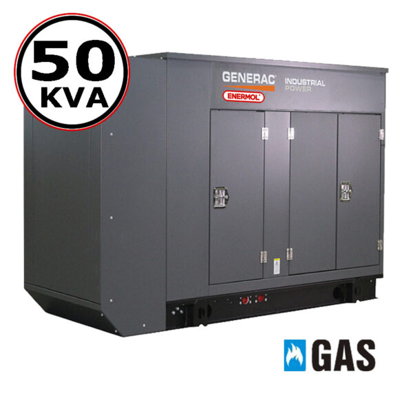 Grupo Electrógeno a Gas Generac 50kva Automatico