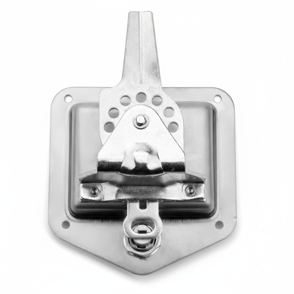 Cerradura Embutir Manija Tipo T Acero Inoxidable Pulido, con regulación profundidad de cierre - Imagen 7