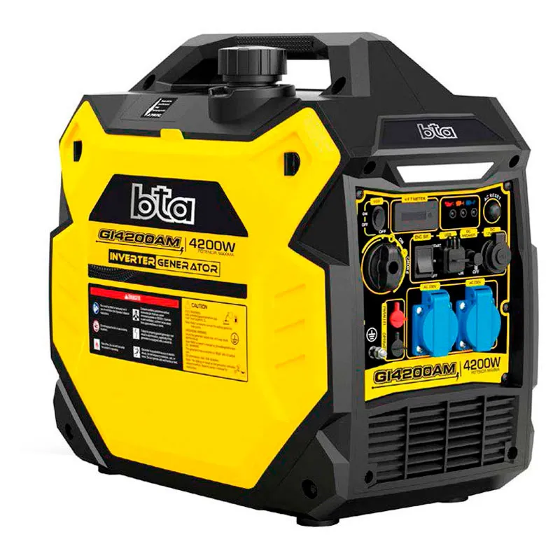 Grupo Electrógeno Inverter 4200 W Insonorizado Monofásico BTA Tools GI4200AM