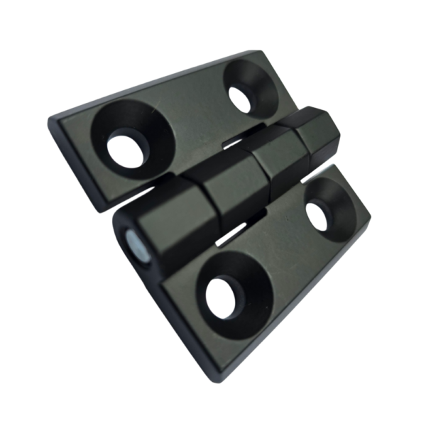 Bisagra de aleación de zinc, medidas 60m x 60mm x 8mm - 4 Agujeros