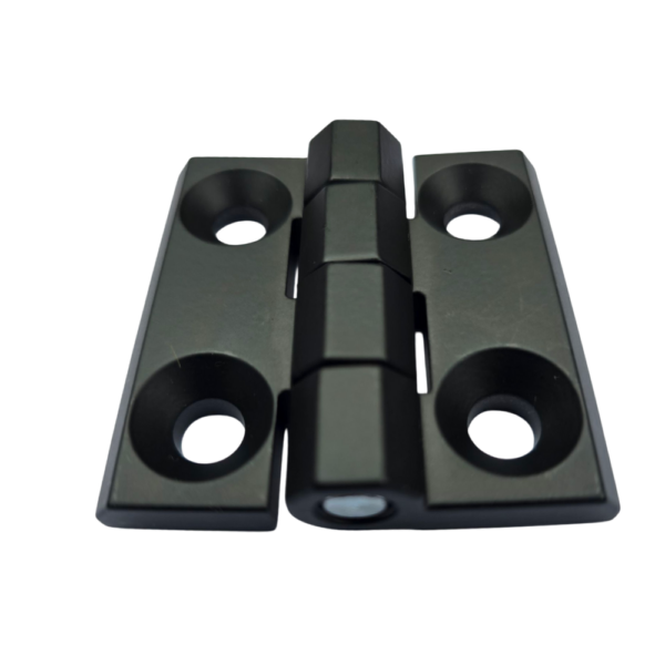 Bisagra de aleación de zinc, medidas 60m x 60mm x 8mm - 4 Agujeros - Imagen 2